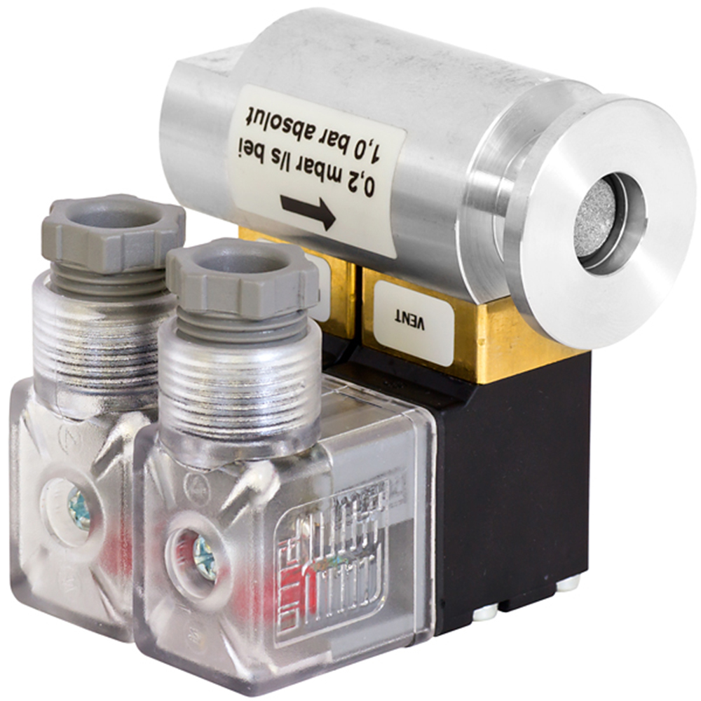 Oerlikon Leybold TurboVac SL300 Purge Vent Valve, 12 sccm, Unit 115 VAC. Part No. 800152V0041